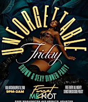 Primaire afbeelding van Unforgettable Friday Happy Hour 4-6p & Late Nite Dinning @ Forget Me Not