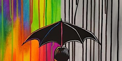 Immagine principale di Rain on a Wednesday - Paint and Sip by Classpop!™ 