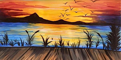 Primaire afbeelding van Sunrise on the Lake - Paint and Sip by Classpop!™