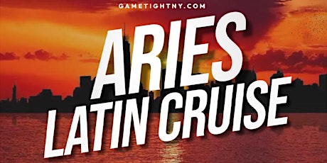 Aries Birthday Bash Latin Sunset Cruise Pier 36 Majestic Princess Yacht