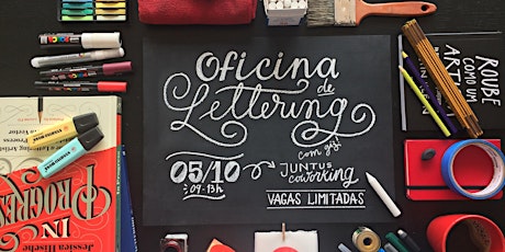 Imagem principal do evento Oficina de Lettering com Netto Bueno (@tipoolettering)