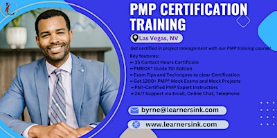 Primaire afbeelding van PMP Exam Certification Classroom Training Course in Las Vegas, NV