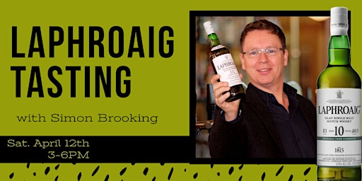 Imagen principal de Laphroaig Scotch Tasting with Simon Brooking