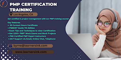 PMP Exam Certification Classroom Training Course in Los Angeles, CA primary image