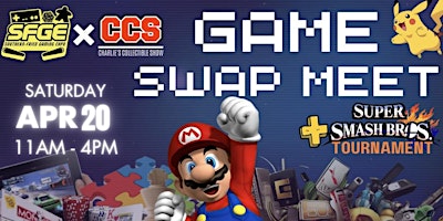 Primaire afbeelding van Game Swap Meet by Southern Fried Gaming Expo and CCS