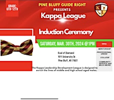Primaire afbeelding van Pine Bluff Kappa League Induction