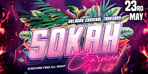 Imagem principal do evento Sokah- The Orlando Carnival Kickoff