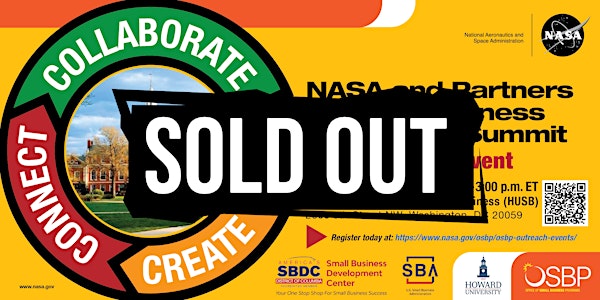NASA and Partners Small Business and HBCU Summit