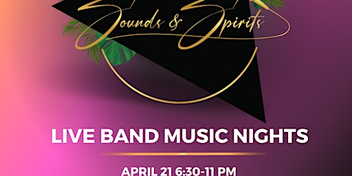 Imagem principal do evento Sounds & Spirits April - DC's Largest Live Band Open Mic - FREE EVENT