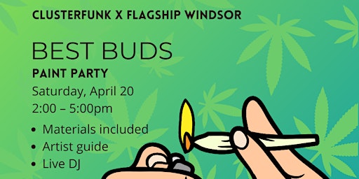 Imagem principal de Best Buds 420 Paint Party!
