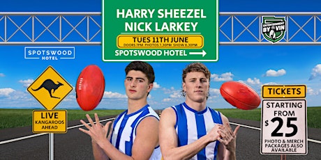 Harry Sheezel & Nick Larkey LIVE at Spotswood Hotel!