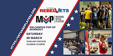 Student Veterans of America/Merging Vets and Players Community Pop Up Workout