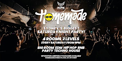 Primaire afbeelding van Homemade Saturdays: Free Entry + Free Drink