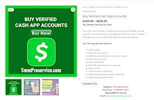 Hauptbild für The Best Place Buy Verified Cash App Accounts