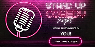 Stand Up Comedy Night at On Par Entertainment-YOU are the comedian