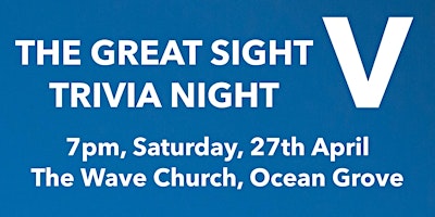 Imagem principal de The Great Sight Trivia Night V