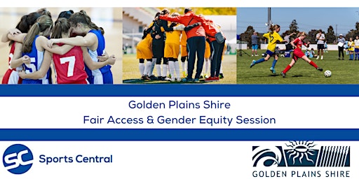 Primaire afbeelding van Golden Plains Shire Fair Access & Gender Equity Session