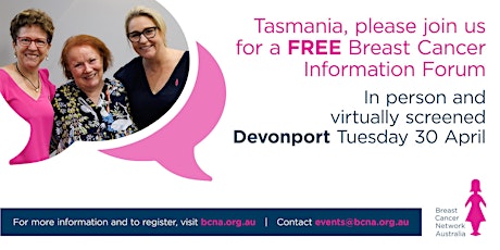 BCNA Devonport Information Forum 2024