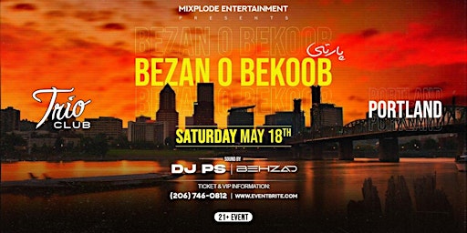 Imagem principal do evento Bezan O Bekoob Party Portland