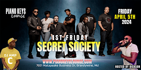 Secret Society Band Live @ Piano Keys Lounge April 5, 2024