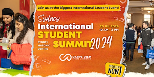Hauptbild für Sydney International Student Summit 2024