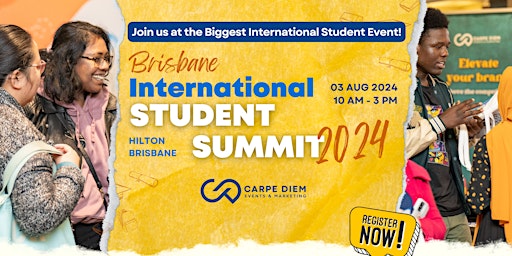 Primaire afbeelding van Brisbane International Student Summit 2024