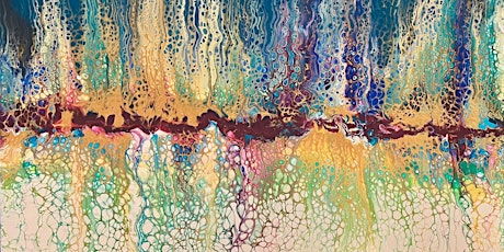 Acrylic Pouring Workshop - explore swipe  techniques