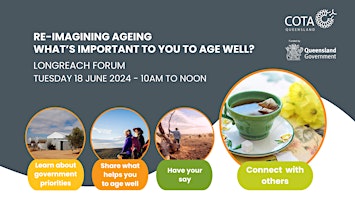 Imagem principal do evento Re-Imagining Ageing - Longreach Forum