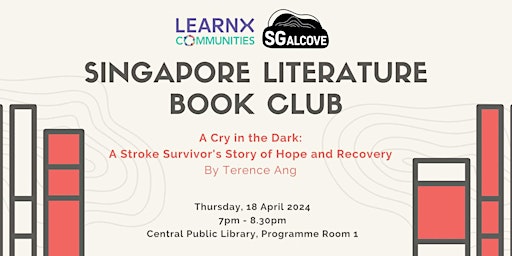 Imagem principal de A Cry in the Dark by Terence Ang | Singapore Literature Book Club