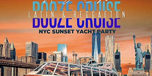 Imagem principal do evento NYC Latin & Reggaeton Sunset Booze Cruise at Cabana Yacht