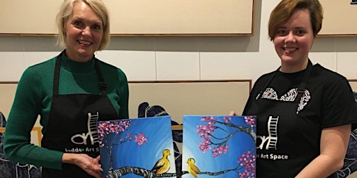 Paint and Sip Class: Happy Mother's Day (Pair-up Painting) primary image