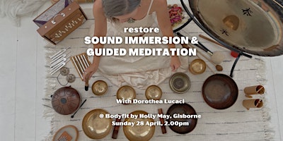 Primaire afbeelding van RESTORE: Sound Bath & Guided Meditation (Gisborne, Vic)