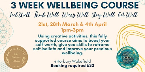 3 WEEK WELLBEING COURSE primary image