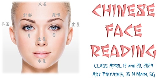Imagem principal do evento Chinese Face Reading Class
