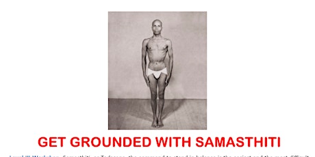 Get Grounded with Samasthiti primary image