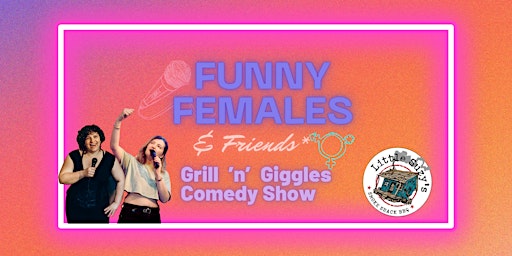 Imagem principal de Grill 'n' Giggles - Comedy Show at Little Suzy's  Smoke Shack