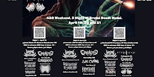 3 Day Pass Of 420 Weekend Of Brutality primary image