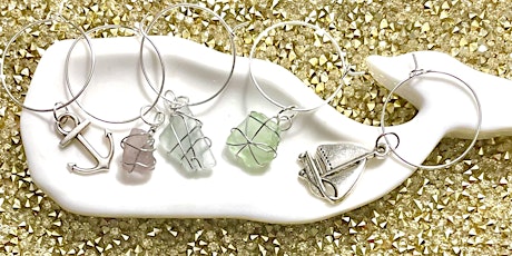 Sea Glass Wine Charm Workshop