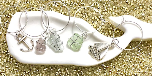 Imagen principal de Sea Glass Wine Charm Workshop