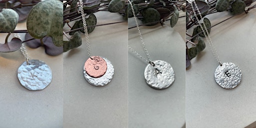 Make a Sterling Silver Pendant Necklace -Silversmithing Workshop.  primärbild