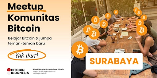 Primaire afbeelding van Bitcoin Indonesia Community Meetup Surabaya