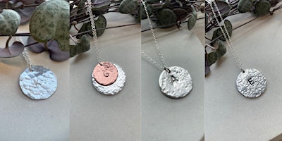 Make a Sterling Silver Pendant Necklace -Silversmithing Workshop. primary image