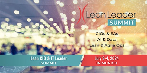 Image principale de Lean CIO and IT Leader Summit