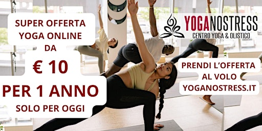 Immagine principale di 250 LEZIONI DI YOGA ONLINE  da € 10 