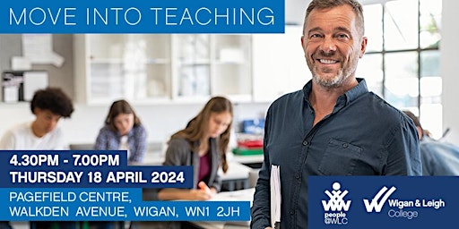 Primaire afbeelding van Move Into Teaching - Recruitment Event