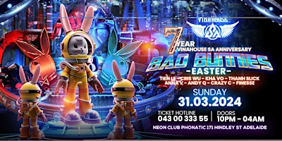 VINAHOUSE SA 7th Anniversary - BAD BUNNIES EASTER SUNDAY LONGWEEKEND primary image