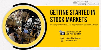 Image principale de Getting Started in Stock Markets