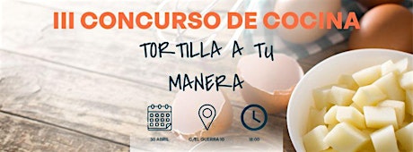 Imagen principal de III Concurso de Tortilla de patatas