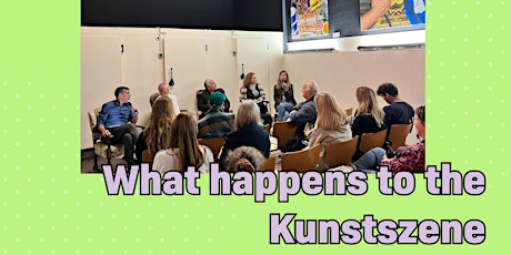 CREATIVE SESSSIONS: What happens to the... Kunstszene