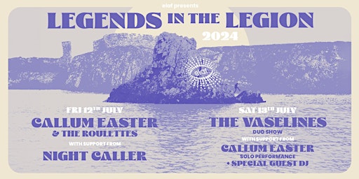 Image principale de elaf presents the Legends in the Legion Fundraiser